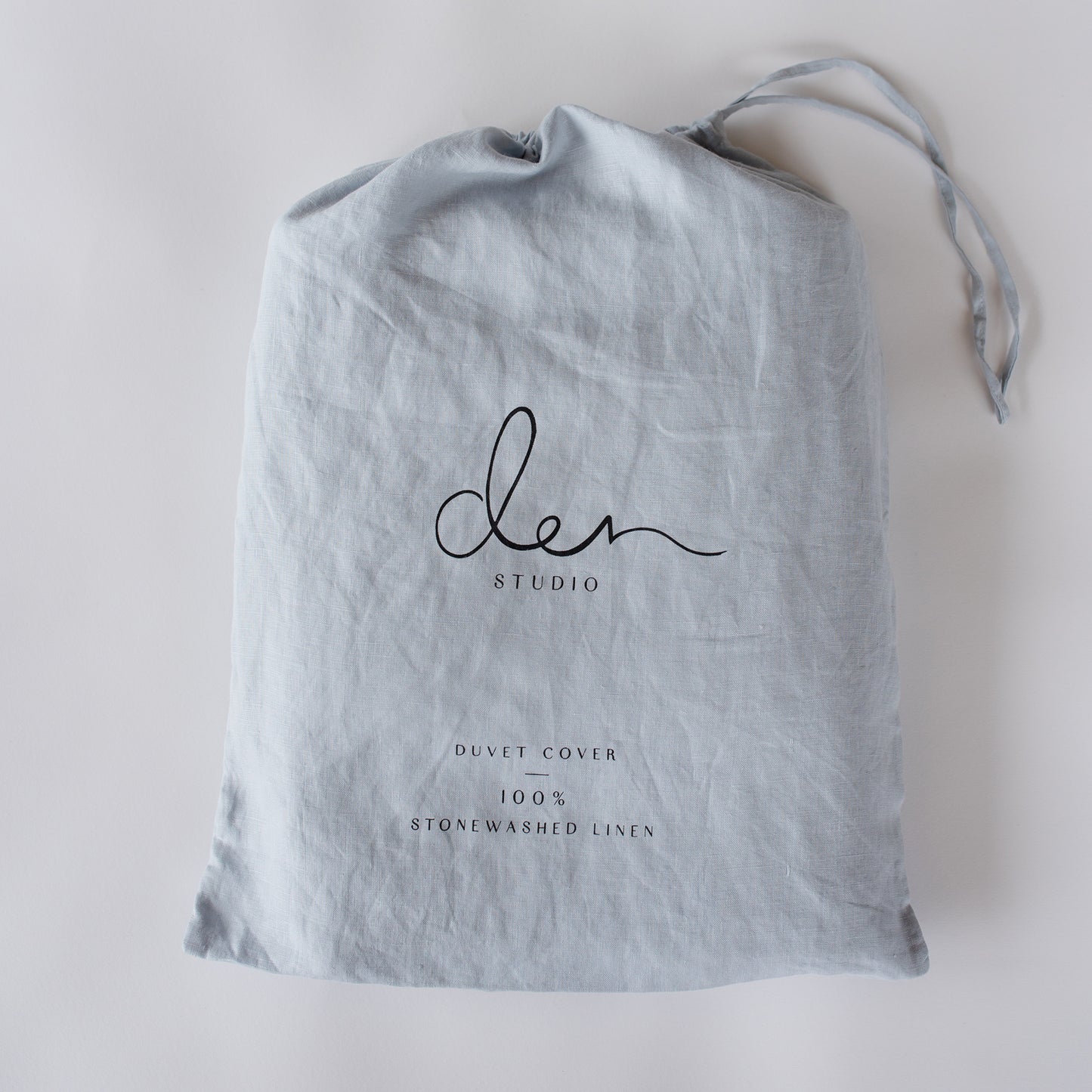 Linen Duvet Cover - Fog