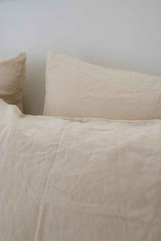 Linen Pillowcases - Ecru
