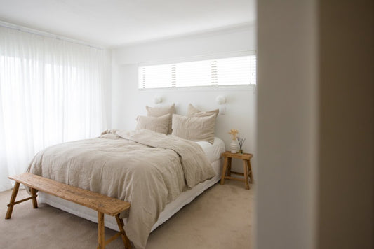 Linen Duvet Cover - Nature