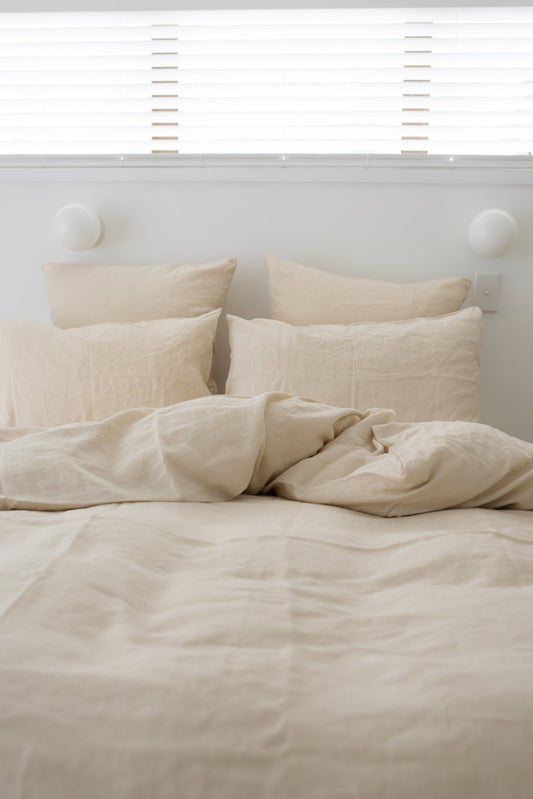 Linen Pillowcases - Ecru
