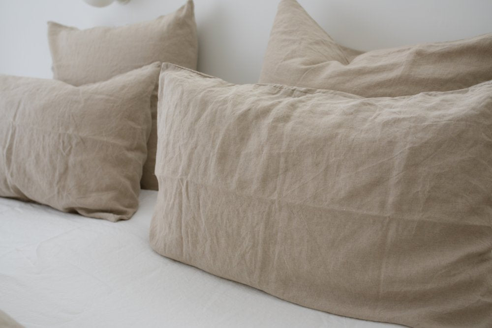 Linen Pillowcases - Nature