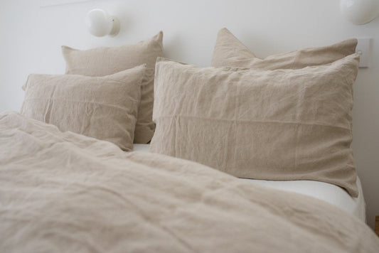 Linen Pillowcases - Nature