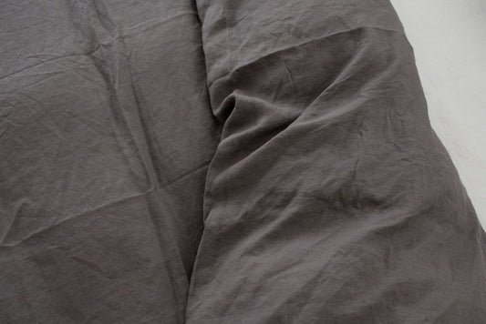 Linen Pillowcases - Charcoal