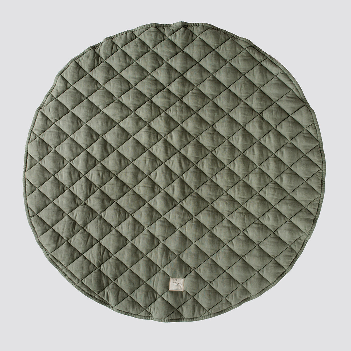 Linen Play Mat - Khaki